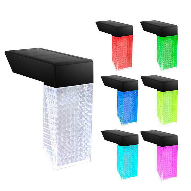 Buiten tuin gazon stap muur Sconce LED zonne-inrichting lampen met IP65 waterdicht