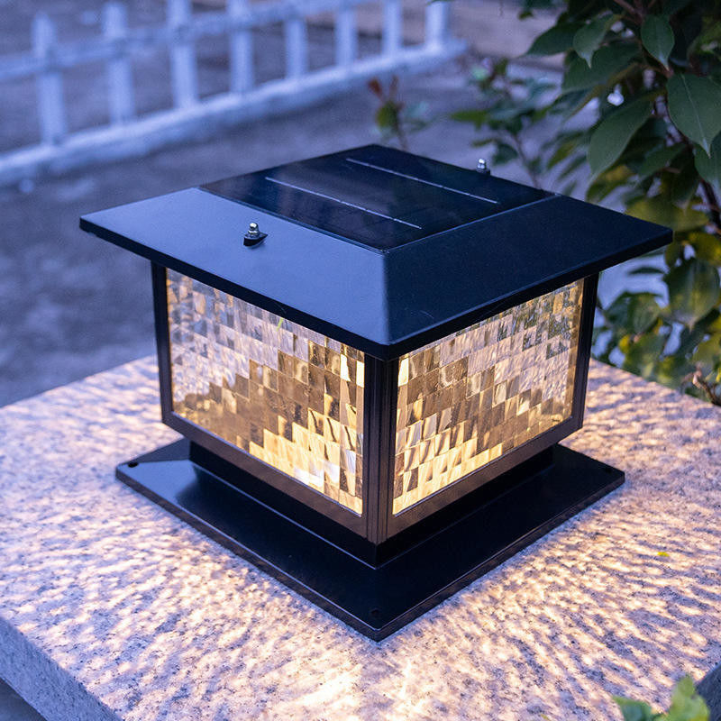Moderne LED-zuillamp voor buitenplaatsen voor binnenplaatsverlichting