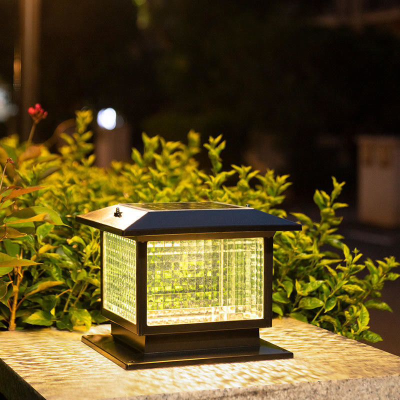 Moderne LED-zuillamp voor buitenplaatsen voor binnenplaatsverlichting