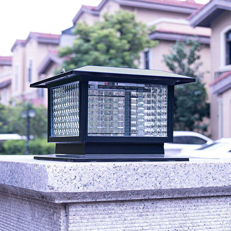 Moderne LED-zuillamp voor buitenplaatsen voor binnenplaatsverlichting
