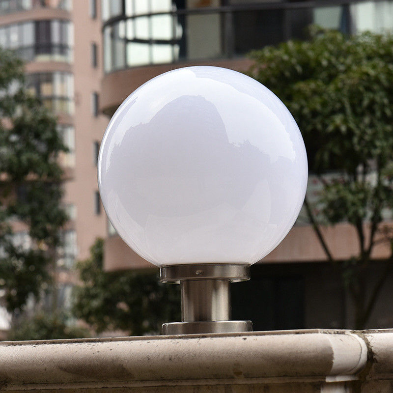 360° straalhoek ronde kunststof zonnehek postlichten met afstandsbediening en 3 kleuren