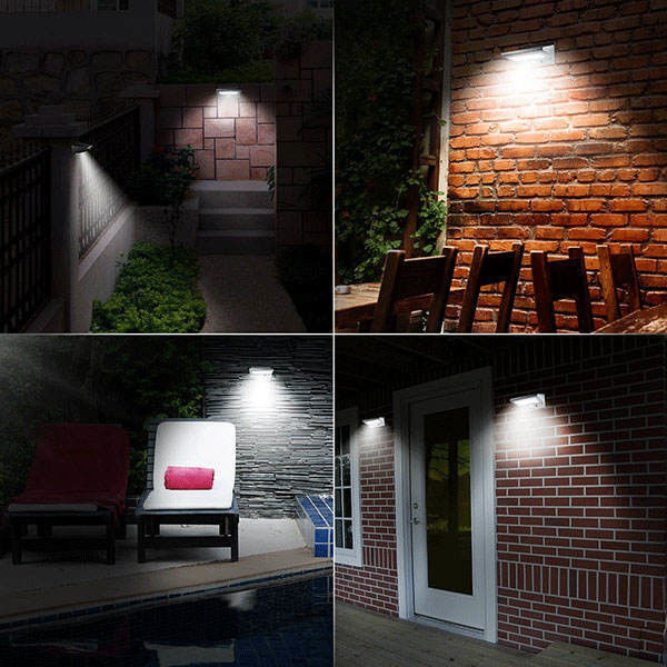 Buitenbeveiliging Led Solar Motion Sensor Wandlamp met en professionele vervaardiging