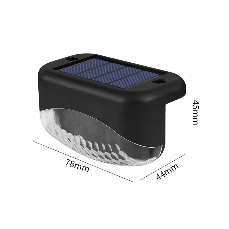 1.2V Inlaatspanning Buiten LED-Zonne-energie Trappenlamp voor tuinwandverlichting