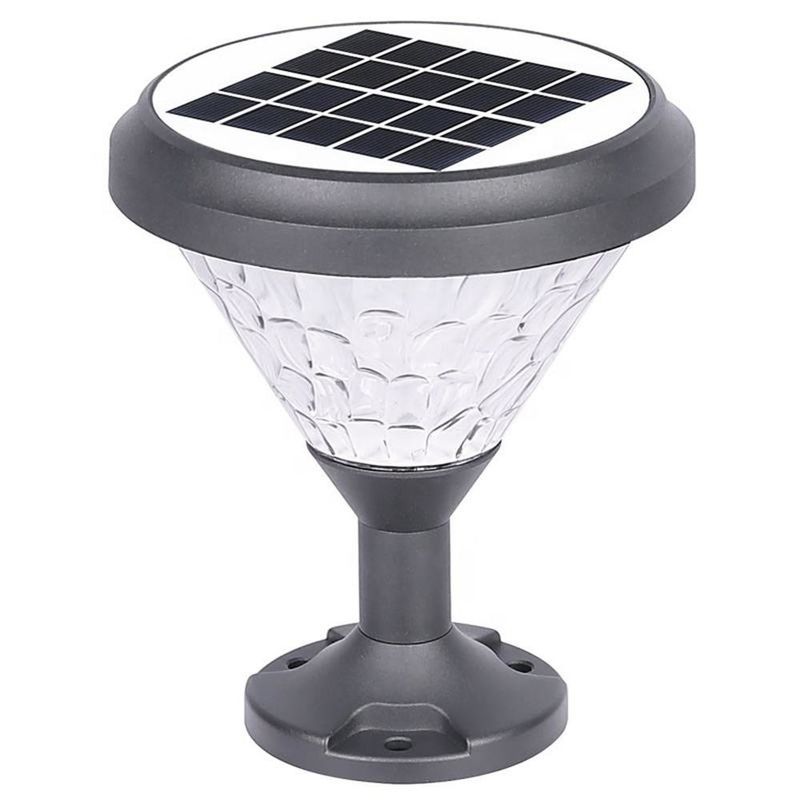 Europese stijl IP65 Waterdicht Lamp Tuin Zonne-Led Gazon Bollard Tuin Licht voor buiten