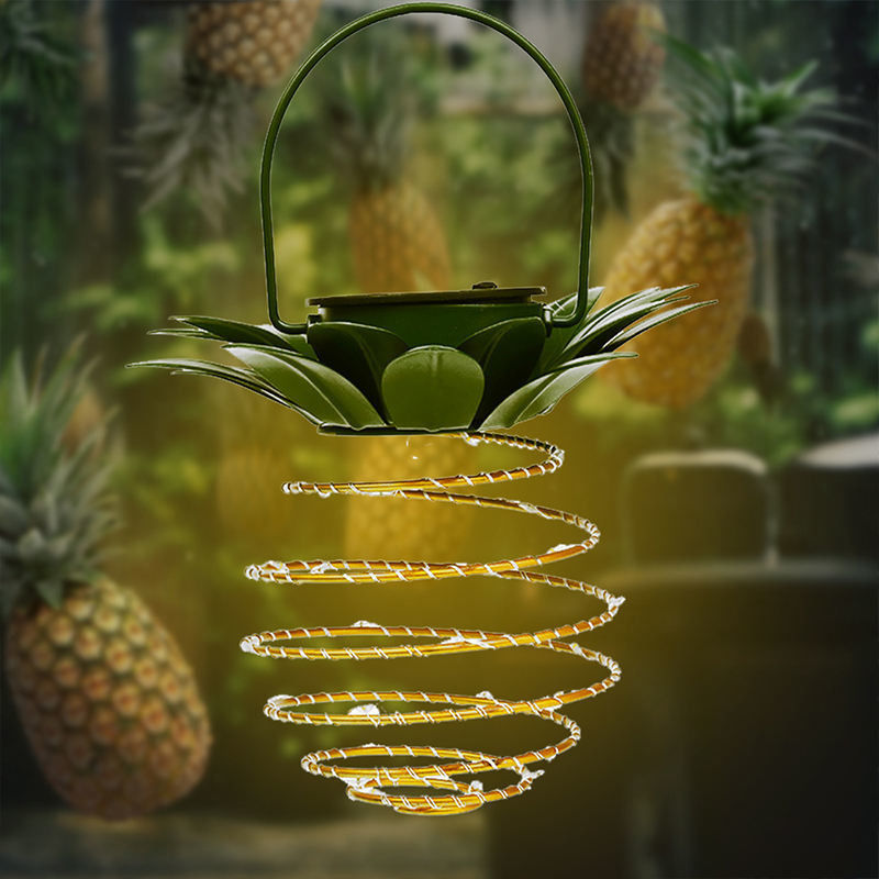 Lamp Lichtstroom lm 15 Zonne-ananaslantaarns voor tuinlandschapsdecoratie