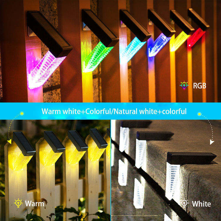 Solar sensor Deck Light Outdoor LED Traplamp IP65 Waterdicht CRI Ra 70 voor buiten