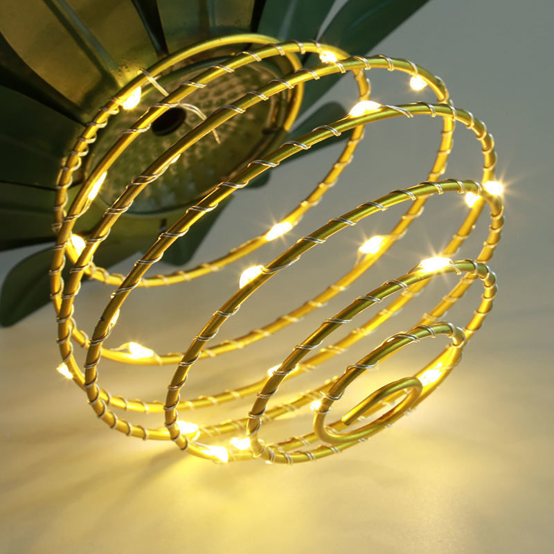 Lamp Lichtstroom lm 15 Zonne-ananaslantaarns voor tuinlandschapsdecoratie