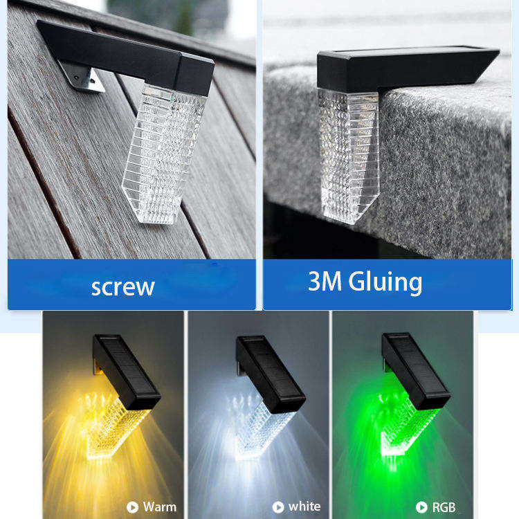 Solar sensor Deck Light Outdoor LED Traplamp IP65 Waterdicht CRI Ra 70 voor buiten