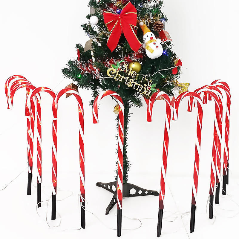 Buiten LED-lampen met zonne-energie Kerstglutenlampen voor andere kerstversieringen
