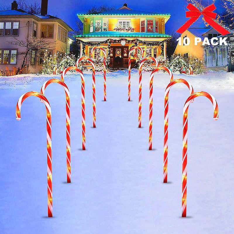 Buiten LED-lampen met zonne-energie Kerstglutenlampen voor andere kerstversieringen