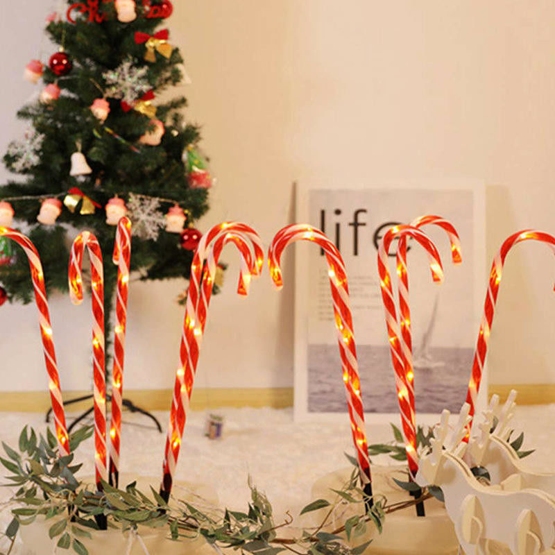 Buiten LED-lampen met zonne-energie Kerstglutenlampen voor andere kerstversieringen
