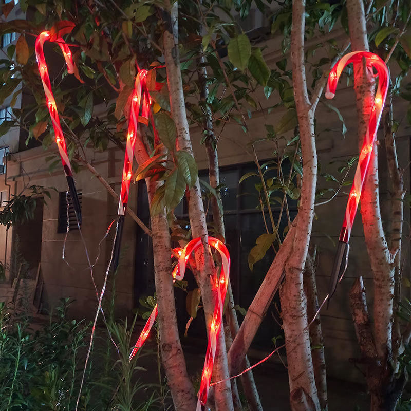 Buiten LED-lampen met zonne-energie Kerstglutenlampen voor andere kerstversieringen