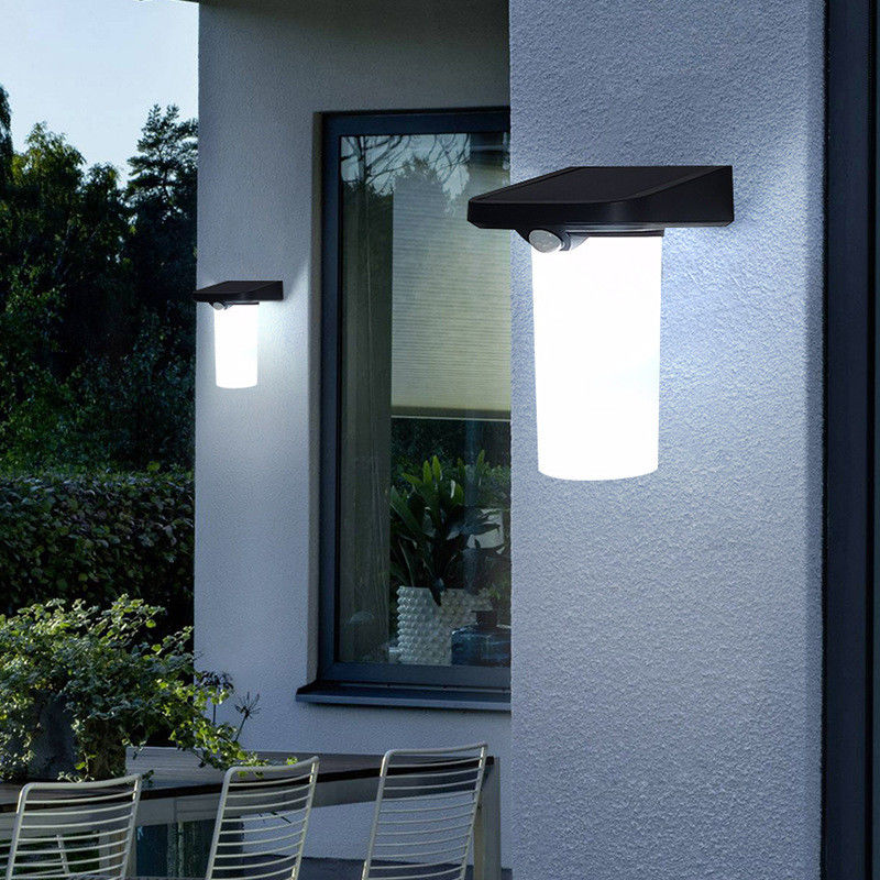 Buiten Led Wandlamp 6w Wit licht Bewegingssensor Wandlamp Voor Balkons Tuinen Patio's Achtertuin