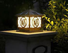 AC 165-265V Input Voltage Big Solar Post Light Fence voor buiten in de Verenigde Staten