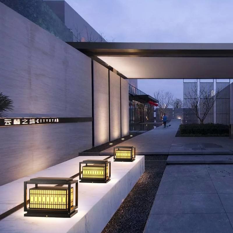 Buitentuin hekverlichting met 80 CRI en 3500K Warm White Color Temperature