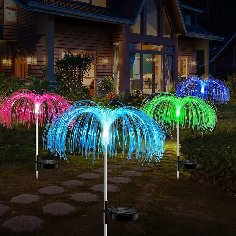 Atmosfeer Decoratieve lampen voor waterdicht villa gebied LED glasvezel kwallen