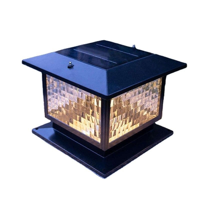 Waterdicht zonne-LED-wandlicht voor landelijke villa Tuin Ingang Hof Buiten