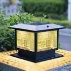 Waterdicht zonne-LED-wandlicht voor landelijke villa Tuin Ingang Hof Buiten