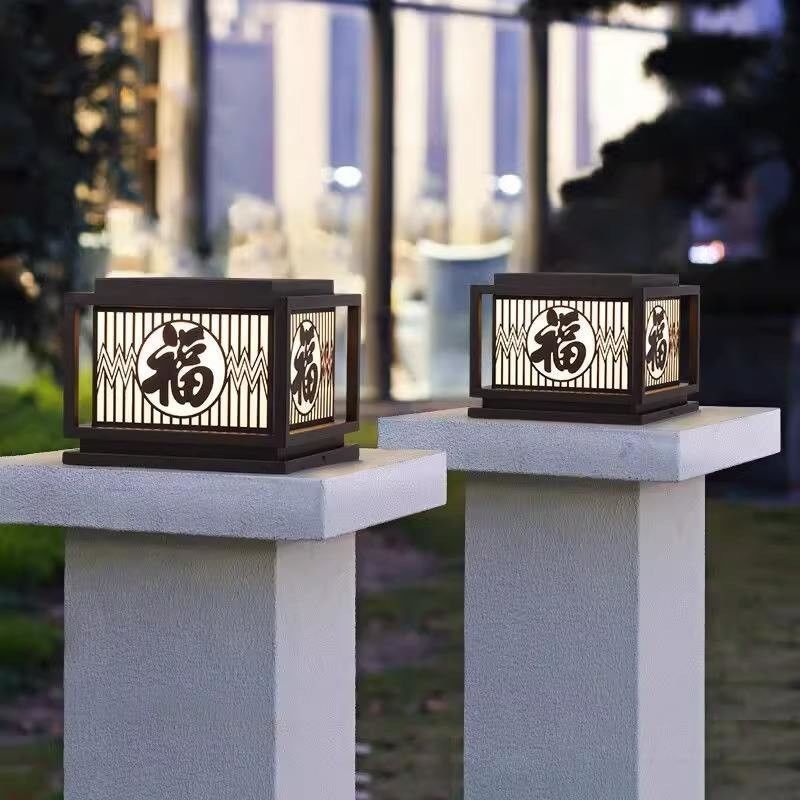 Vintage Creative Led Waterproof Pillar Lights voor Huis Villa Hof Veranda Buiten