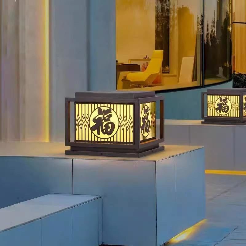Vintage Creative Led Waterproof Pillar Lights voor Huis Villa Hof Veranda Buiten