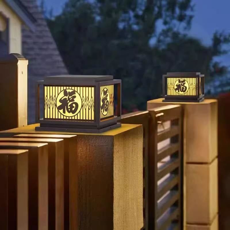 Vintage Creative Led Waterproof Pillar Lights voor Huis Villa Hof Veranda Buiten