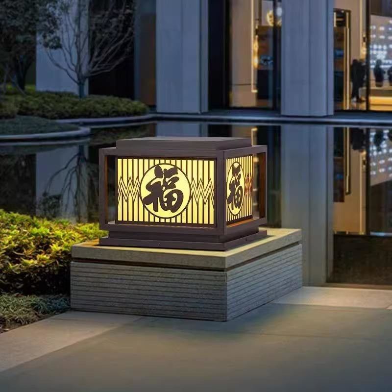 Vintage Creative Led Waterproof Pillar Lights voor Huis Villa Hof Veranda Buiten