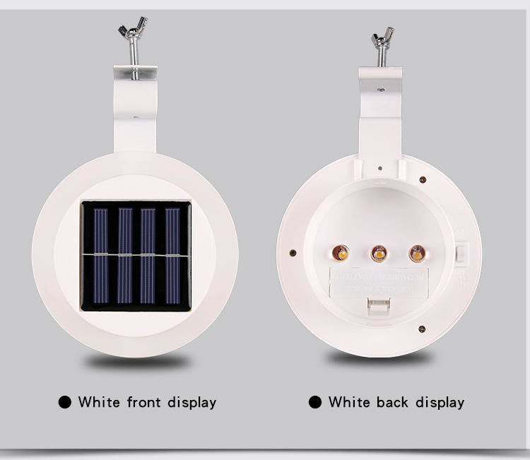 80 Ra Kleurweergave index Zonne-energievoorziening Buiten Tuinmuur Led Zonnehek Lampen