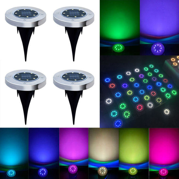 90 CRI Zonne-energievoorziening Warm verkoop Customization 8led Ip65 Waterdicht Buiten Zonnelicht Voor Tuin