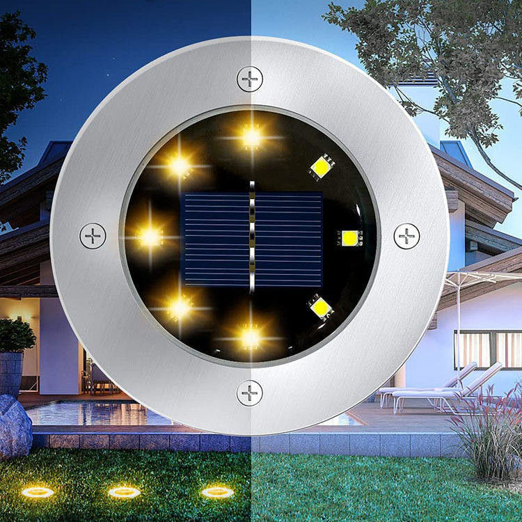 90 CRI Zonne-energievoorziening Warm verkoop Customization 8led Ip65 Waterdicht Buiten Zonnelicht Voor Tuin