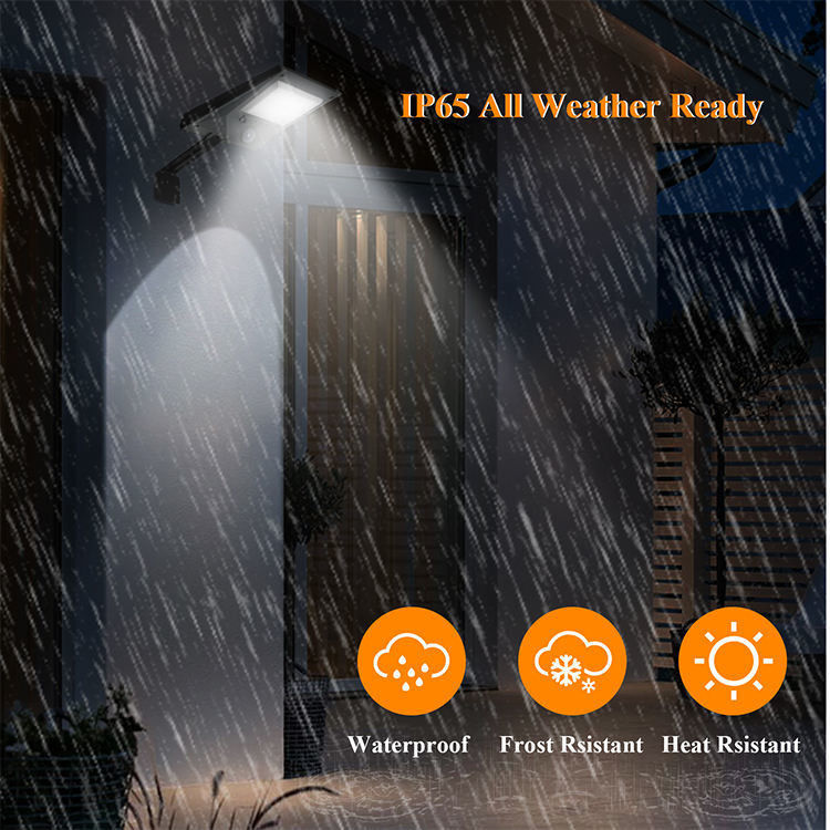 Zonne-energievoorziening High Lumen LED Modern Motion Sensor Wandlicht voor buitentuin