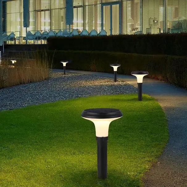 IP65 Buitenstaand decoratief lantaar Steengate Zonnepilaren licht met dimmer ondersteuning