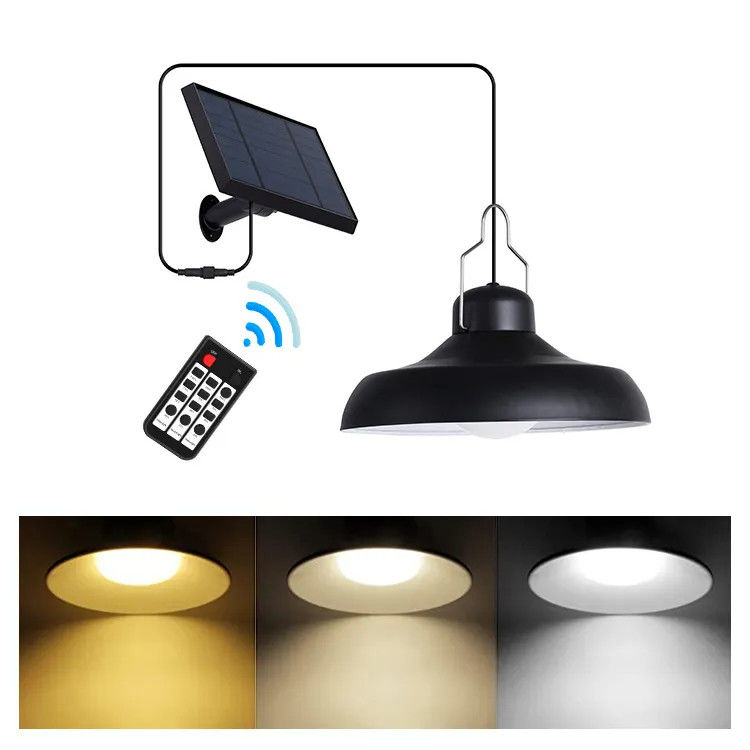 270° Straalhoek Zonne-kroonluchter Kleurtemperatuur CCT 6000K-7000K Hanglamp afstandsbediening