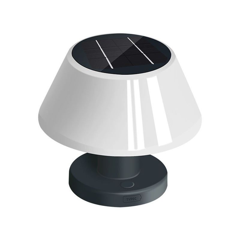 LED-zonnelamp tafellamp wit nachtlicht IP55 tuin patio zonnelamp