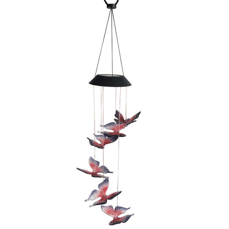 10 uur werktijd kleurrijke tuin wind kloklamp voor binnenshuis kolibrie Home Decor
