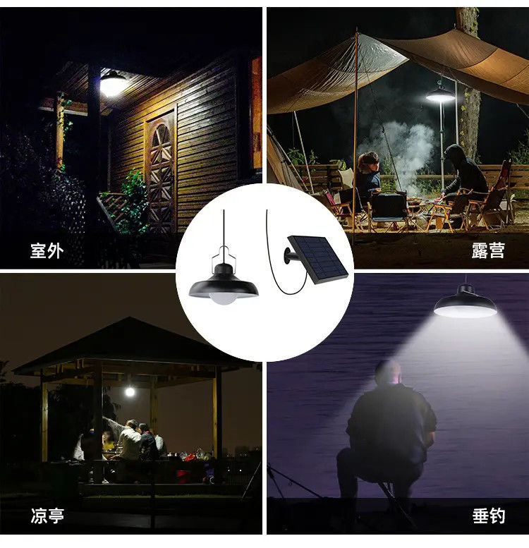80 Ra kleur weergave index Zonne-inrichting voor hangend in de veranda Gazebo Barn Camp