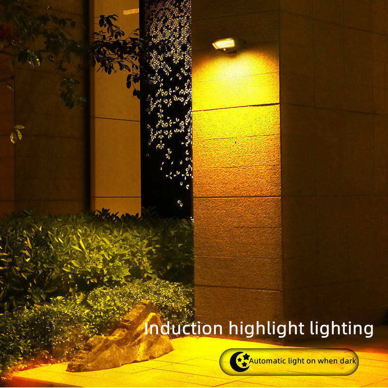Moderne Solar Motion Sensor Light Led Solar Wall Light met kleurweergave-index Ra 85