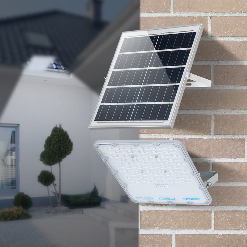Buiten waterdicht tuin led zonne-overstromingslicht met afstandsbediening 50000 uur levensduur