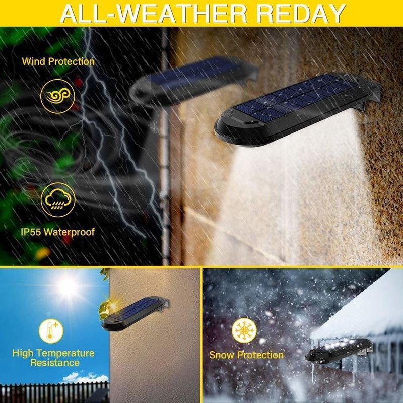 Buitentuin tuin decoratieve verlichting Zonnelamp met 6000K kleurtemperatuur