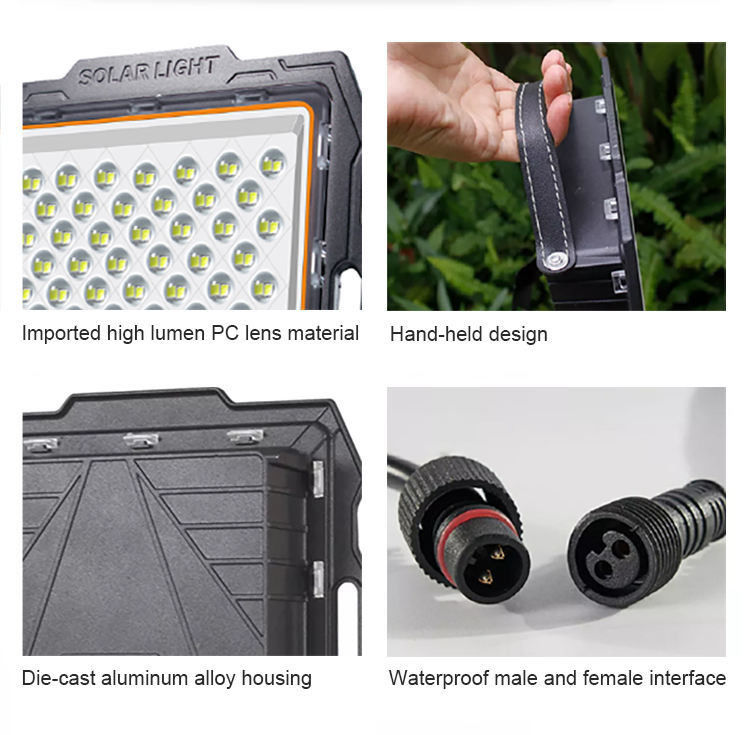 Afstandsbediening Zonne-LED-wandlamp met hoge CRI Ra 80 en dimmerondersteuning