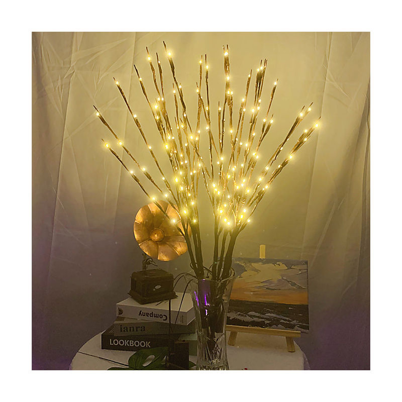 77cm mode led wilgentaklamp voor bruiloft feest feest kerstboom decoratie