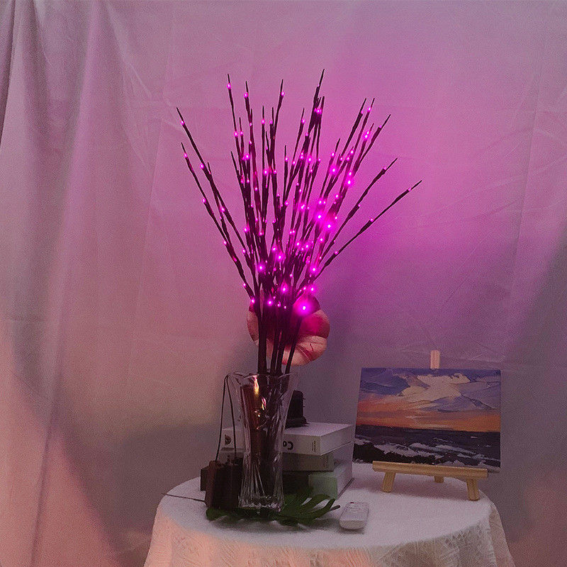 77cm mode led wilgentaklamp voor bruiloft feest feest kerstboom decoratie