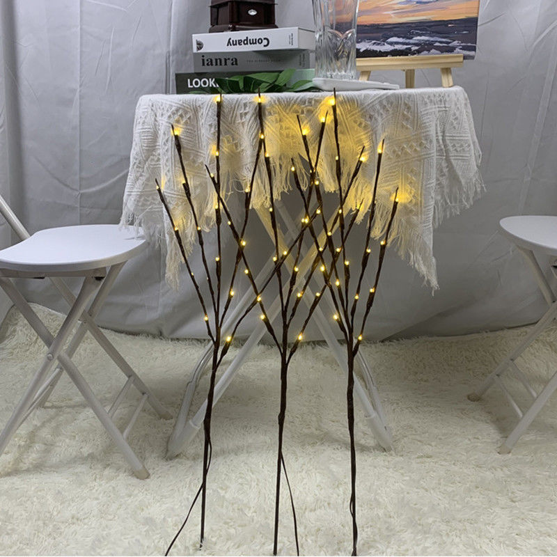 77cm mode led wilgentaklamp voor bruiloft feest feest kerstboom decoratie