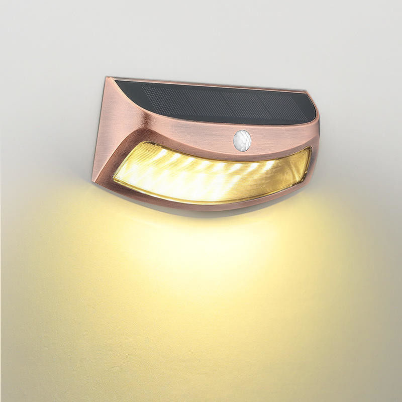 IP65 Buiten Solar Waterproof Tuin Decoratie Smiley Lamp met inductie van het menselijk lichaam