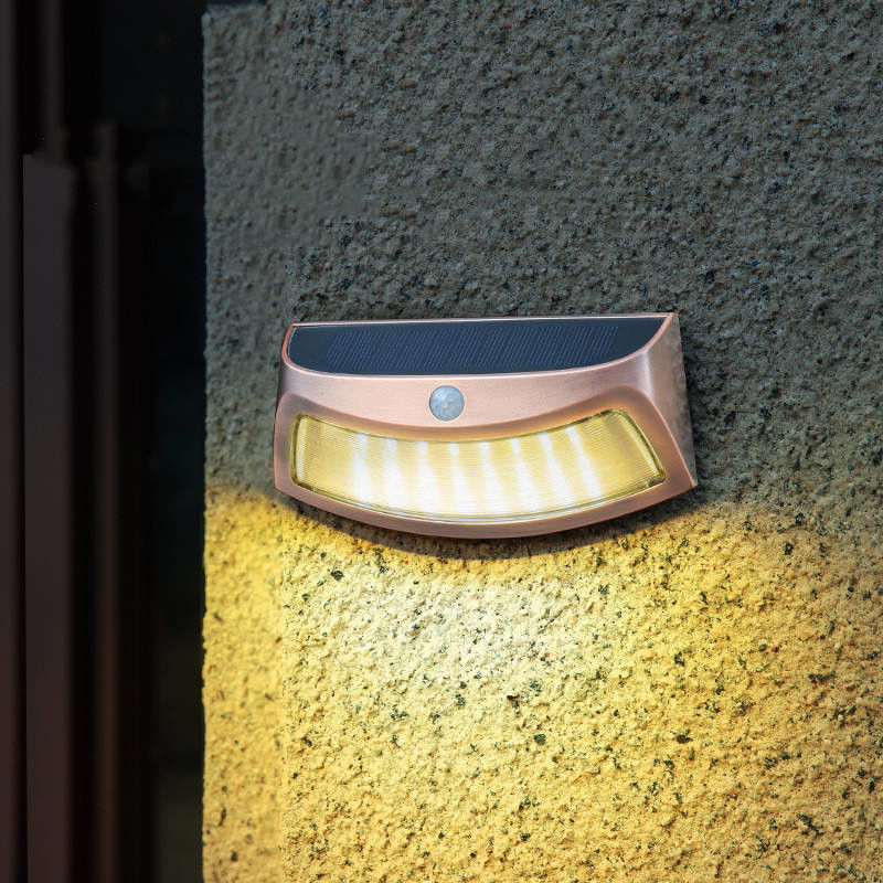 IP65 Buiten Solar Waterproof Tuin Decoratie Smiley Lamp met inductie van het menselijk lichaam