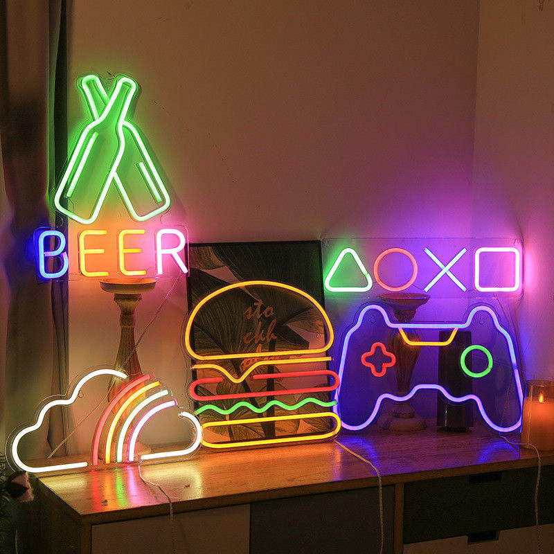 Neonbord USB-schakelaar Acryllamp voor eetkamer Restaurant Feestevenement Decor