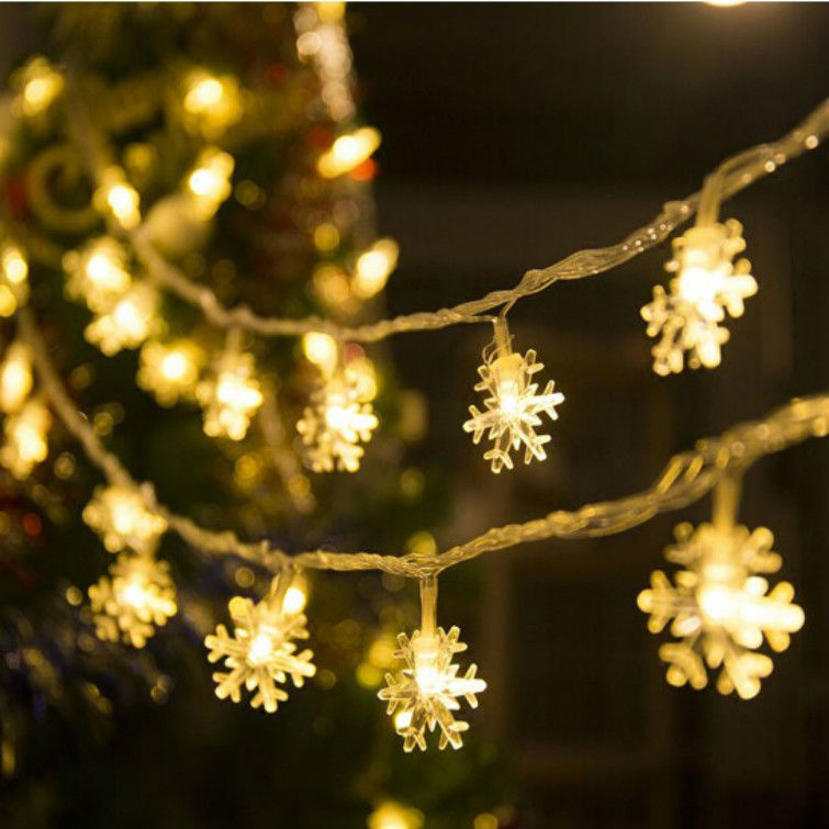 Kerstversieringen 1kg Batterij aangedreven Sterrenlicht Strijn Feelichten voor feestdagen