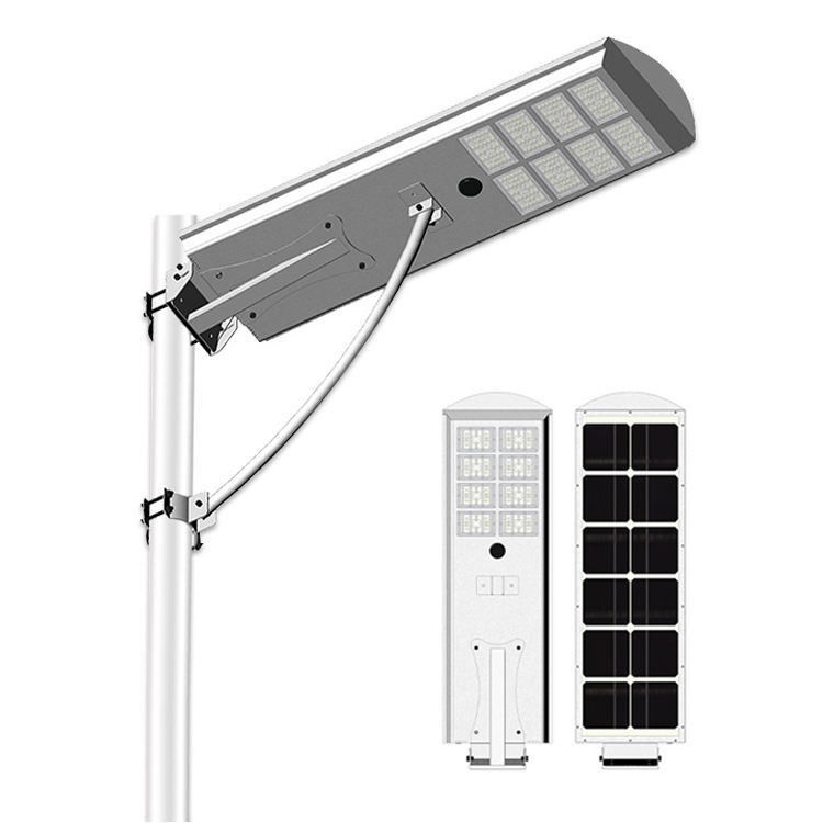 ROAD High Lumen 50W 60W 80W 100W Outdoor geïntegreerd All In One Led Solar Street Light
