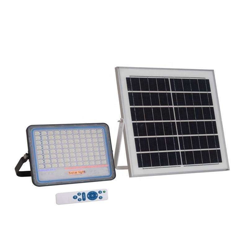 Aluminium lichaam Zonne-Led Flood Light Voor Park Met 80 Ra En 5000-6000K Kleurtemperatuur
