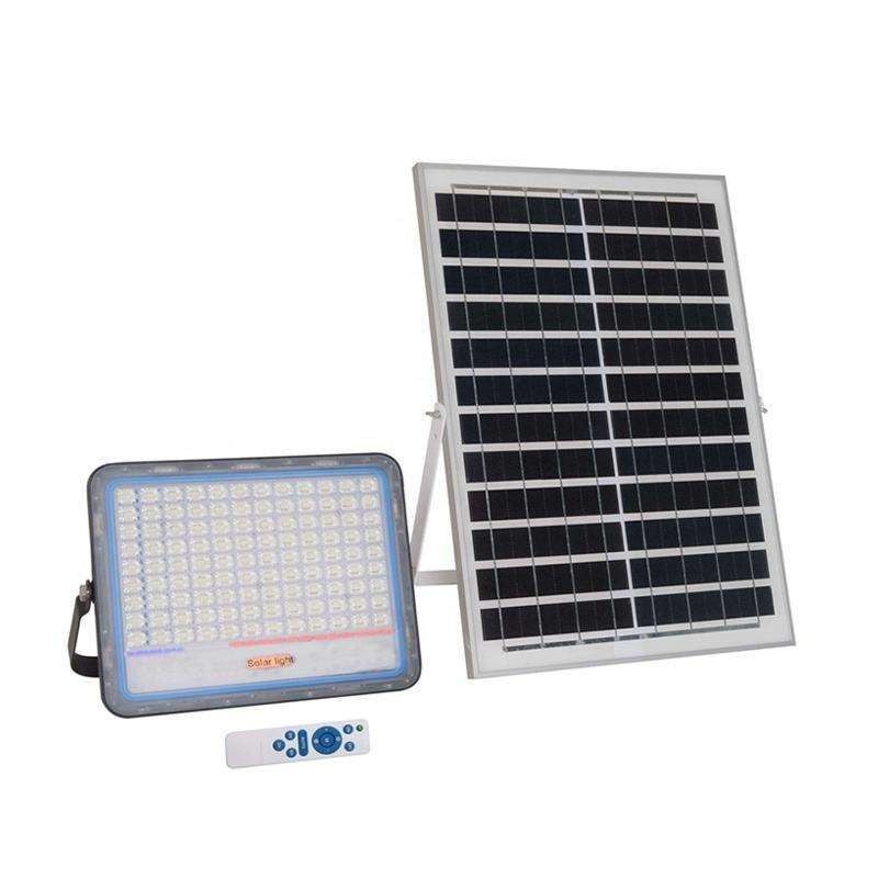 Aluminium lichaam Zonne-Led Flood Light Voor Park Met 80 Ra En 5000-6000K Kleurtemperatuur