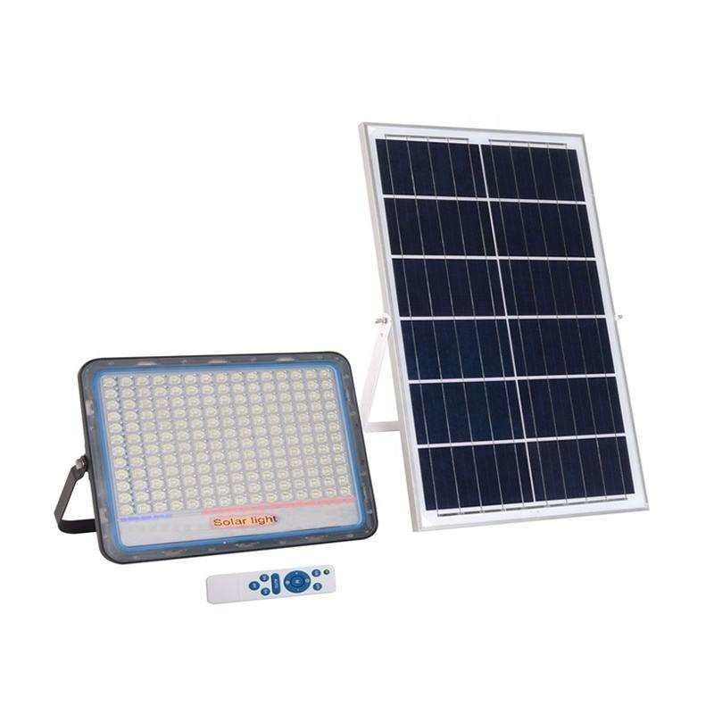 Aluminium lichaam Zonne-Led Flood Light Voor Park Met 80 Ra En 5000-6000K Kleurtemperatuur